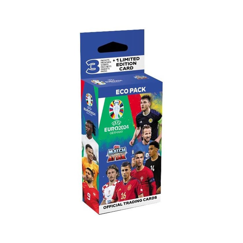 Topps Euro 2024 Match Attax Eco Pack 25τεμ