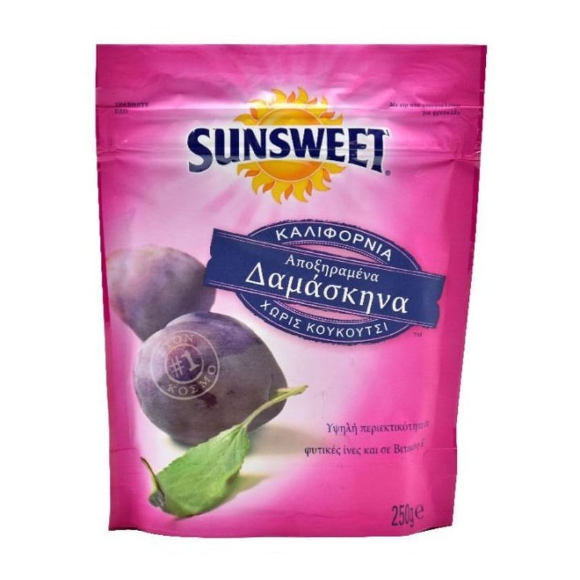 Sunsweet Δαμάσκηνα Απύρηνα Αποξηραμένα 250g