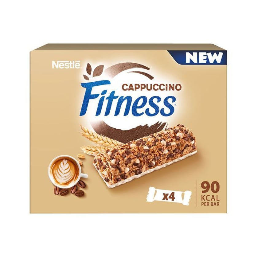 Nestle Fitness Cereal Bars Cappuccino 4x23.5g
