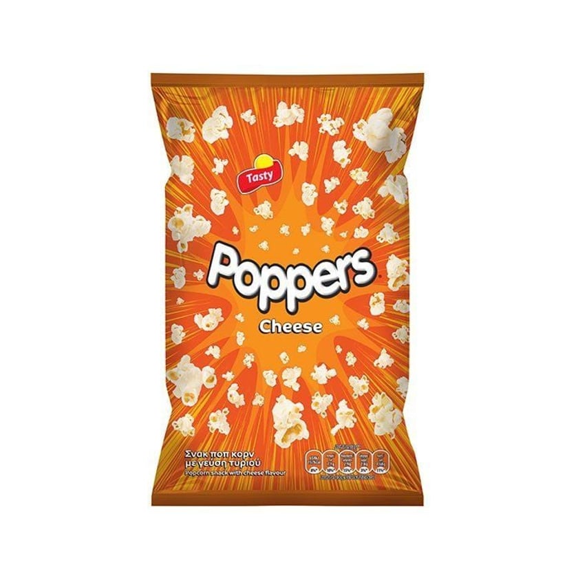 Tasty Poppers Cheese Popcorn 75g
