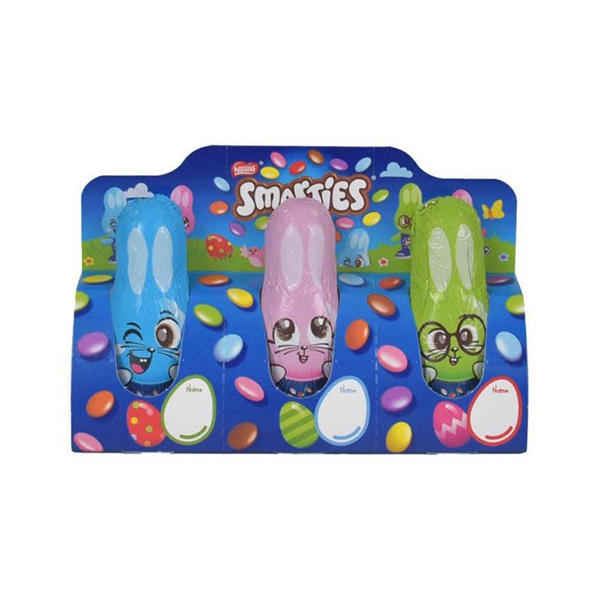 Smarties Chocolate Easter Figures 3x18.7g