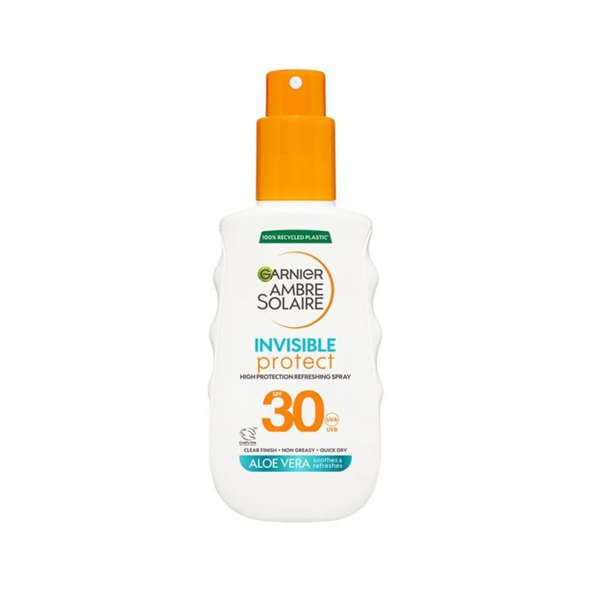 Garnier Ambre Solaire Invisible Protect Refresh Αντηλιακό Spray SPF30 150ml