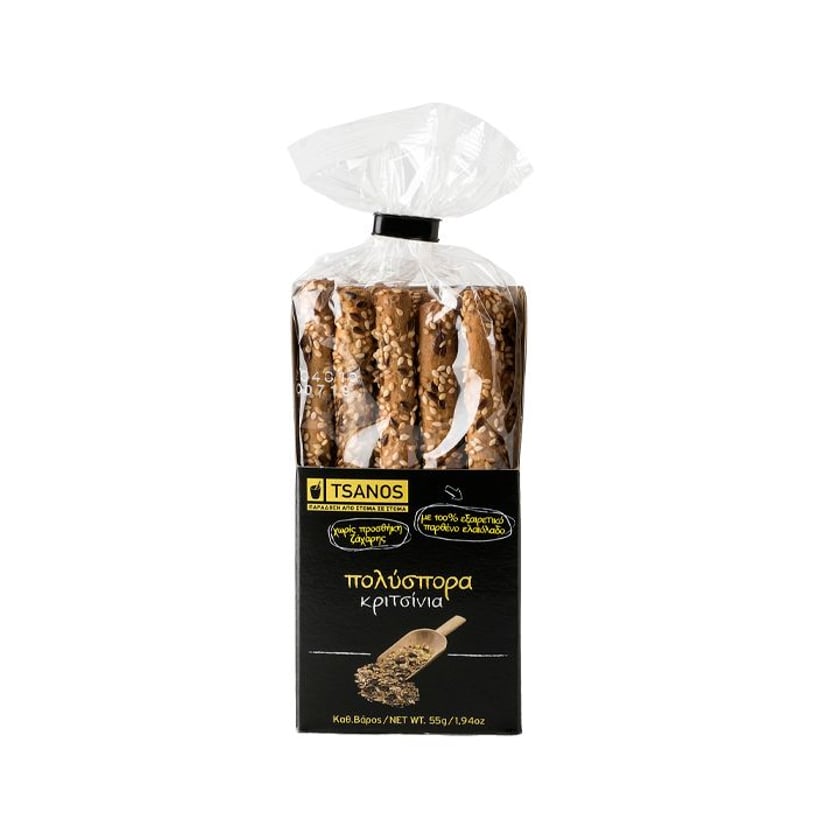 Tsanos Κριτσίνια Πολύσπορα 55g