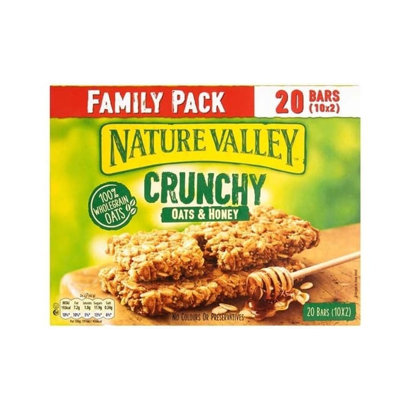 Nature Valley Crunchy Μπάρες με Μέλι 10x42g
