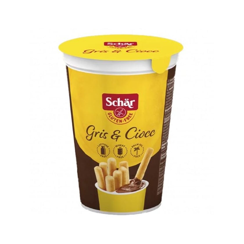 Schar Milly Gris & Ciocc Κριτσινάκια με Κρέμα Κακάο Χωρίς Γλουτένη 52g