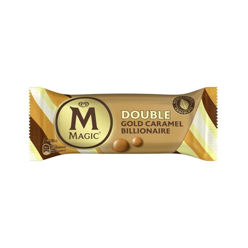 Magic Παγωτό Ξυλάκι Gold Caramel 85ml