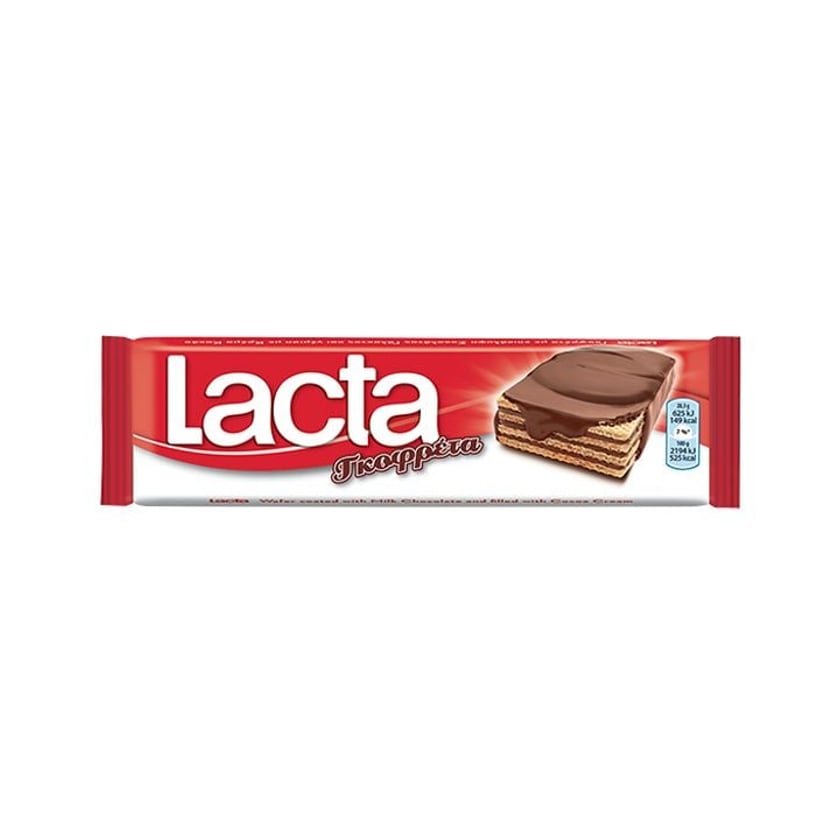 Lacta Milk Chocolate Waffer 28.5g