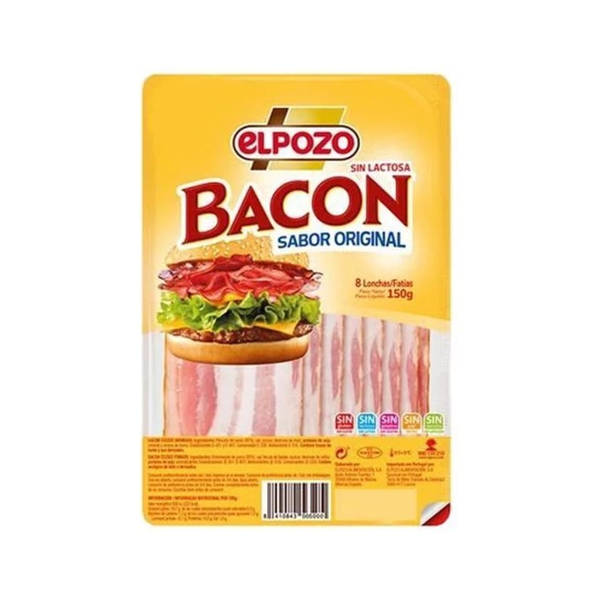 Elpozo Μπέικον σε Φέτες Χωρίς Γλουτένη 150g