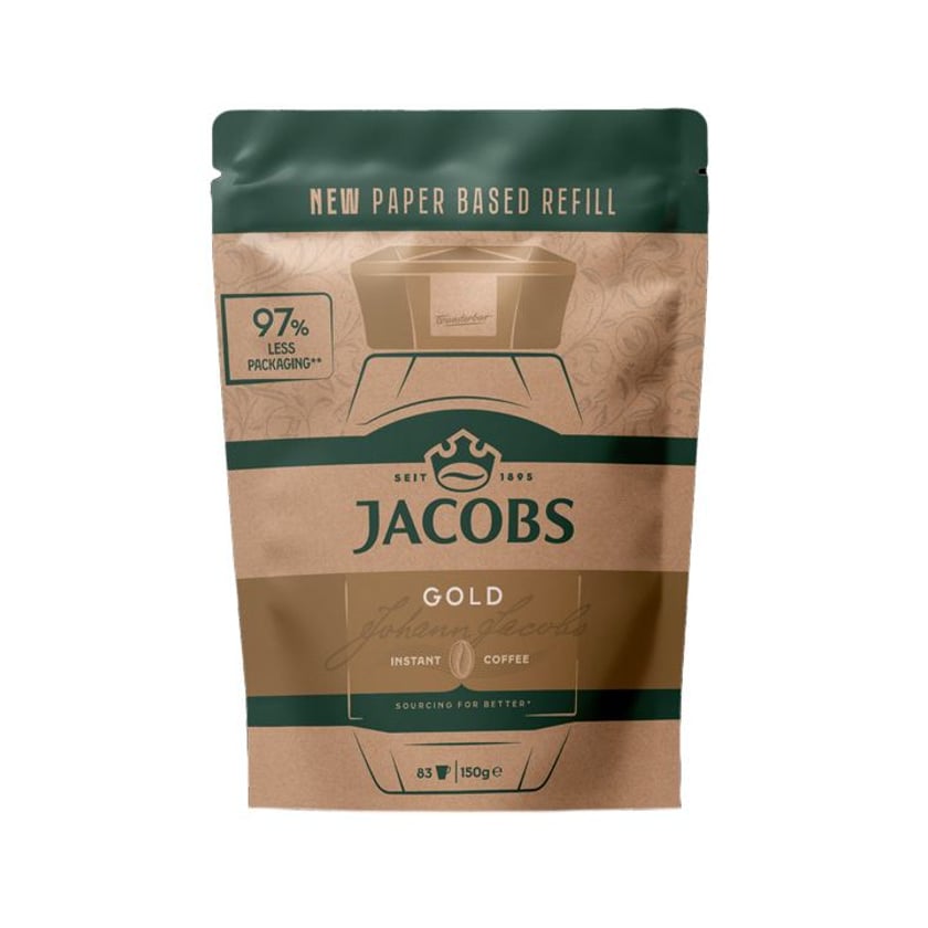 Jacobs Στιγμιαίος Καφές Gold Refill 150g
