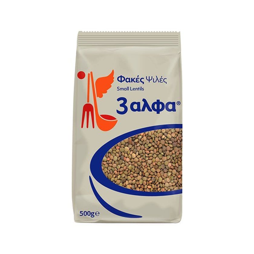 3 Άλφα Φακές Ψιλές 500g
