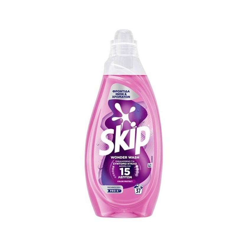 Skip Wonder Wash Liquid Laundry Detergent Color Protect 37 Washes 1.48l