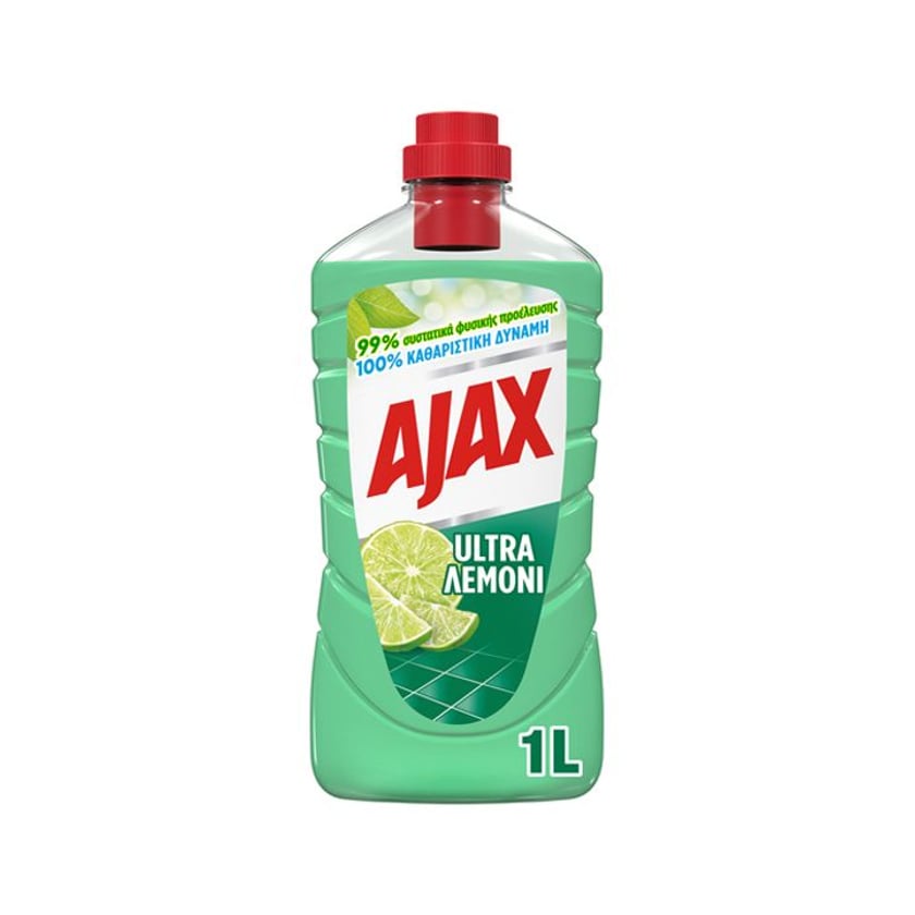 Ajax Υγρό Καθαρισμού Ultra7 Λεμόνι 1l
