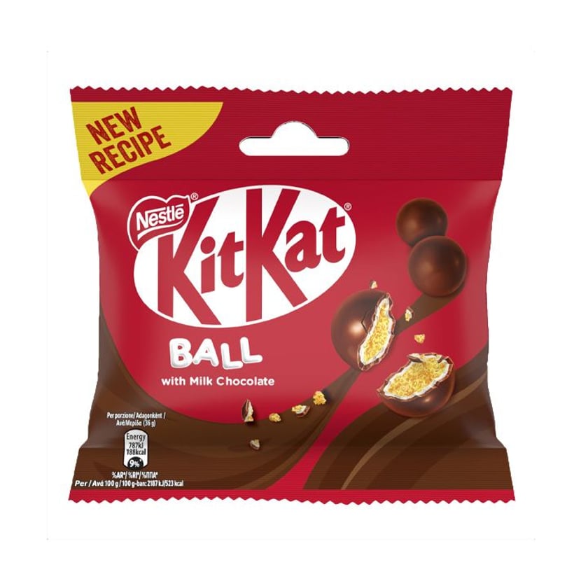 Nestle Kit Kat Σοκολατάκια Γάλακτος Ball 36g