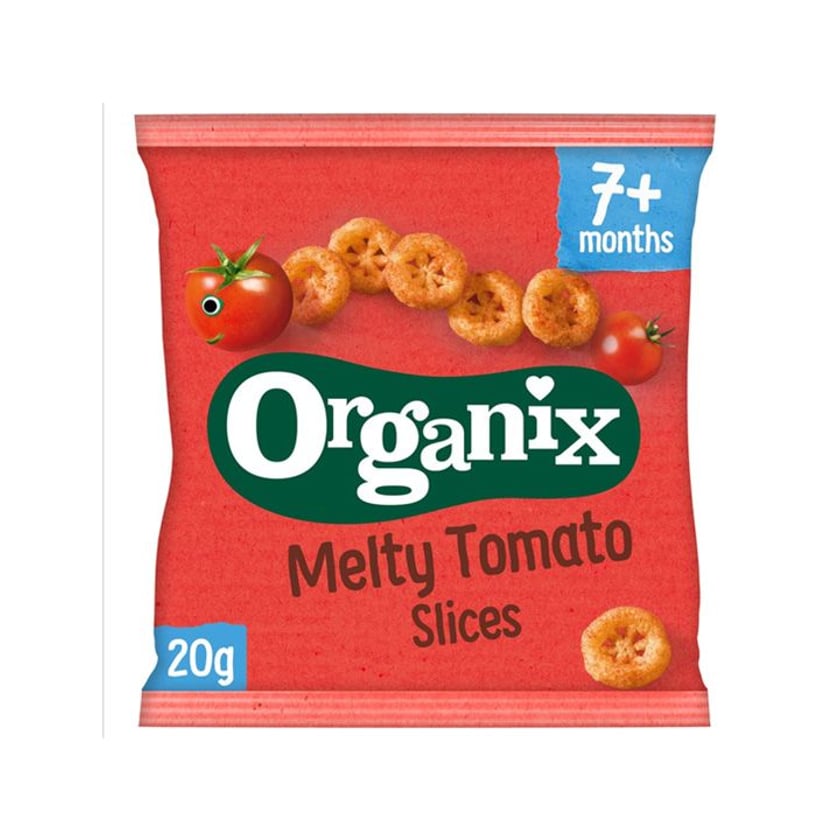 Organix Φέτες Ντομάτας & Καλαμποκιού 7+ Μηνών Bio 20g