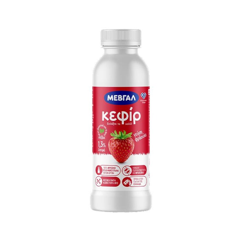 Μεβγάλ Κεφίρ Φράουλα 330ml
