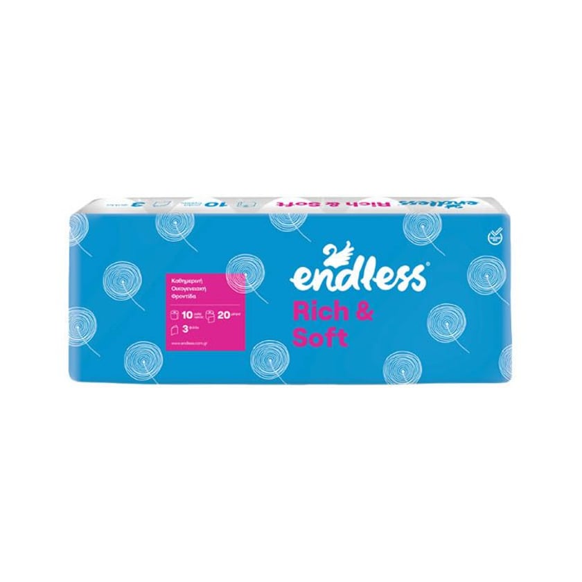 Endless Rich & Soft Χαρτί Υγείας 3 Φύλλων 10τεμ