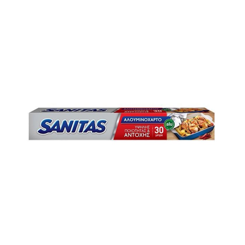 Sanitas Αλουμινόχαρτο 30m