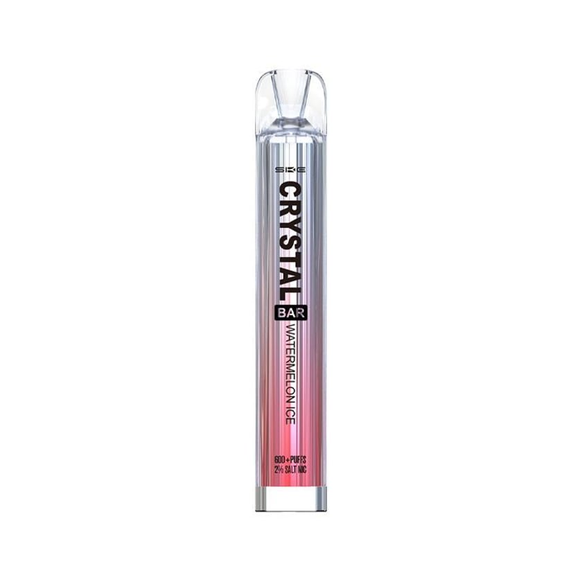 Crystal Bar Ηλεκτρονικό Τσιγάρο μιας Χρήσης Watermelon Ice 20mg 2ml 600 Puffs