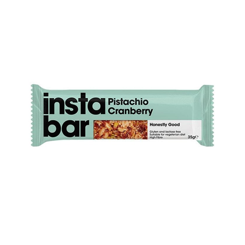 Insta Bar Μπάρα Δημητριακών Cranberry, Ψίχα Κελυφωτού & Μέλι 35g