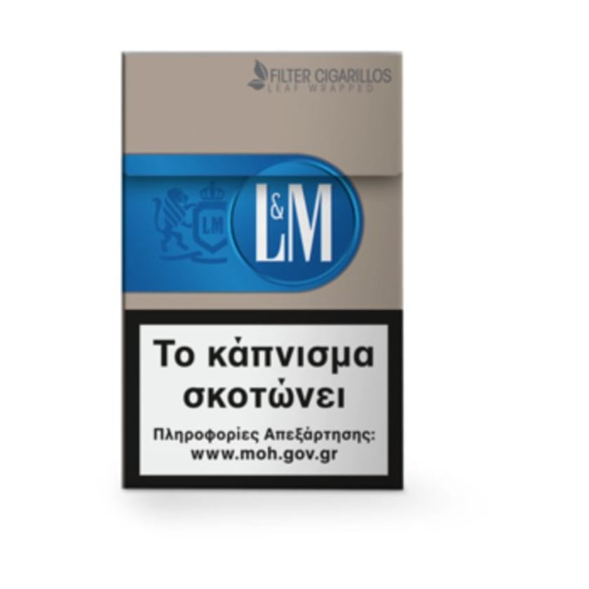 L&M Πουράκια Μπλε 12s Πακέτο