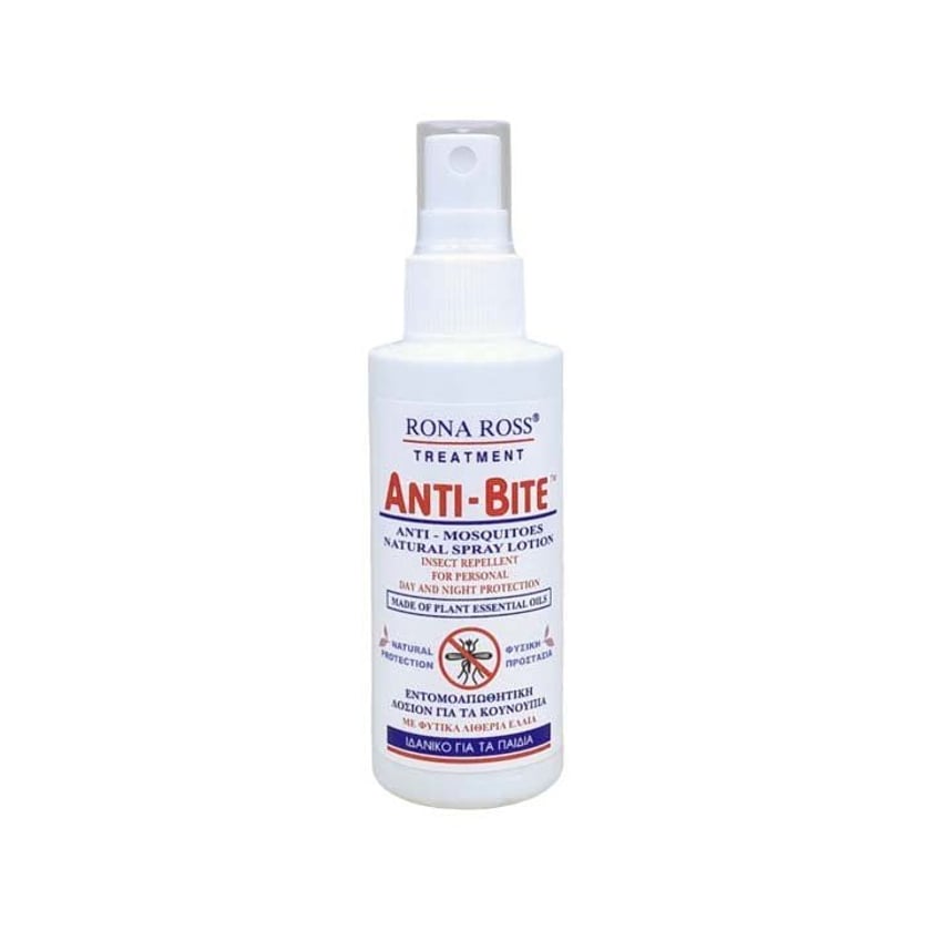 Rona Ross Anti-Bite Spray Εντομοαπωθητική Lotion για τα Κουνούπια 60ml