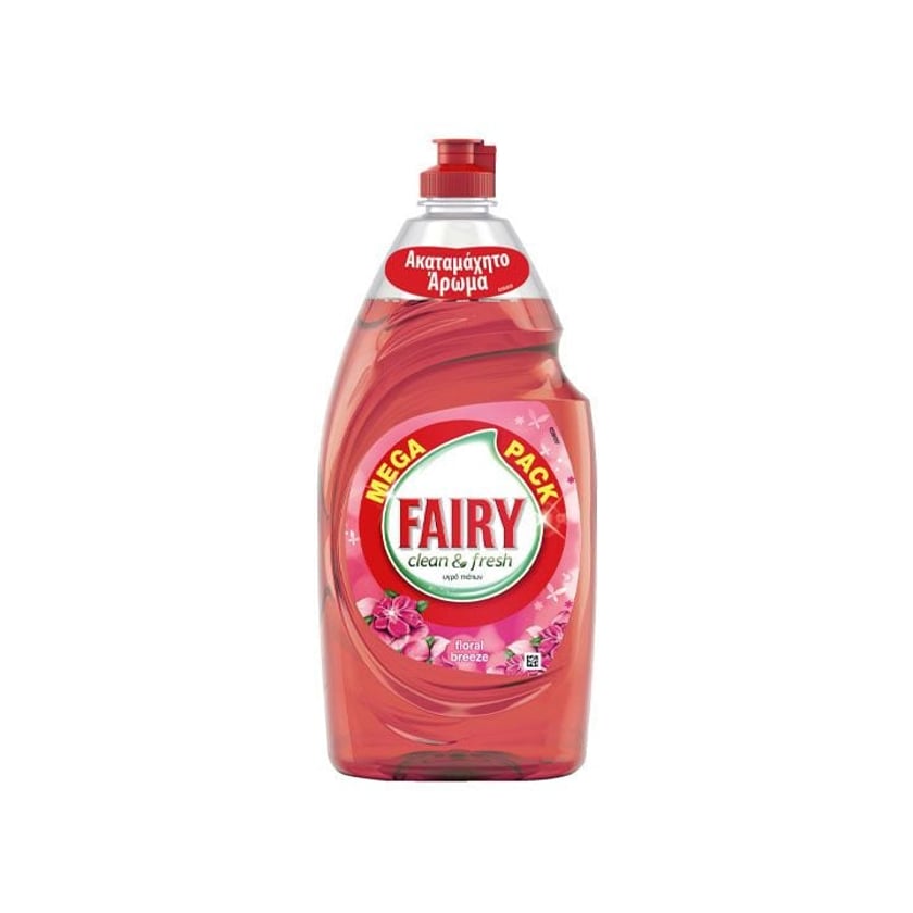 Fairy Clean & Fresh Υγρό Απορρυπαντικό Πιάτων Κόκκινα Μούρα 900ml