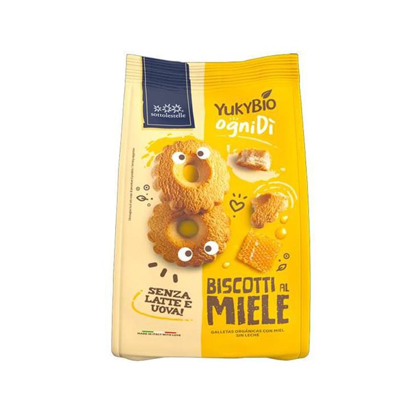 Sottolestelle YukyBio Μπισκότα Μελιού Bio 300g
