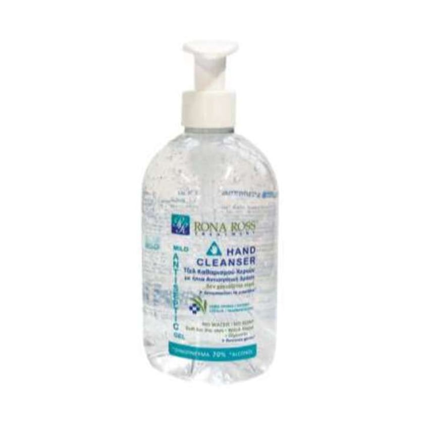 Rona Ross Αντισηπτικό Gel Χεριών 70% χωρίς Άρωμα 500ml