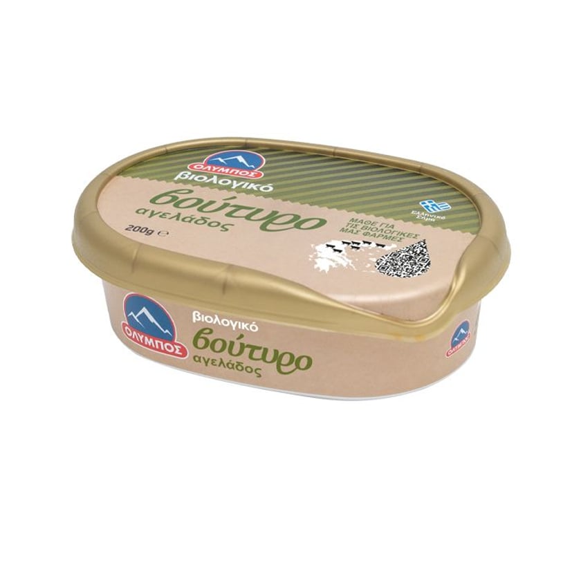 Όλυμπος Βούτυρο Αγελάδος Bio με 82% Λιπαρά 200gr