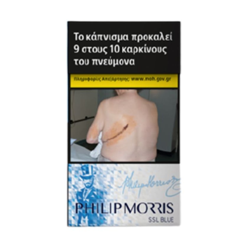 Philip Morris Super Slim Μπλε Πακέτο
