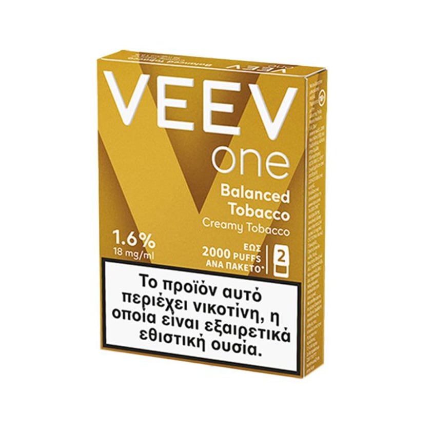 Veev One Pods Balanced Tobacco Creamy 1.6% Pack
