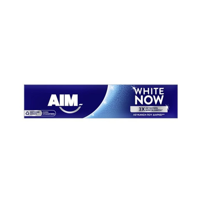 AIM Οδοντόκρεμα White Now 75ml