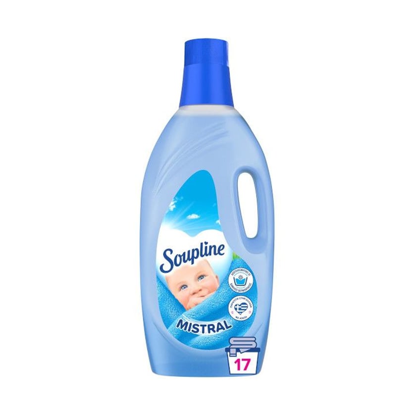Soupline  Laundry Softener Mistral 17 Washes 1.4l