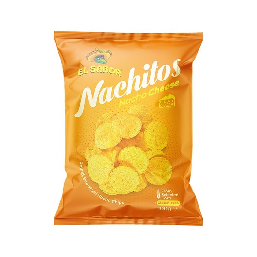 El Sabor Nachitos Nacho Cheese 100g