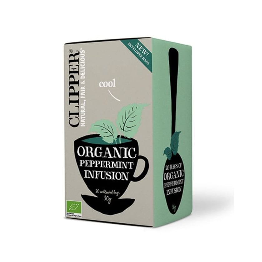 Clipper Εκχύλισμα Μέντας Bio 20τεμ 30g