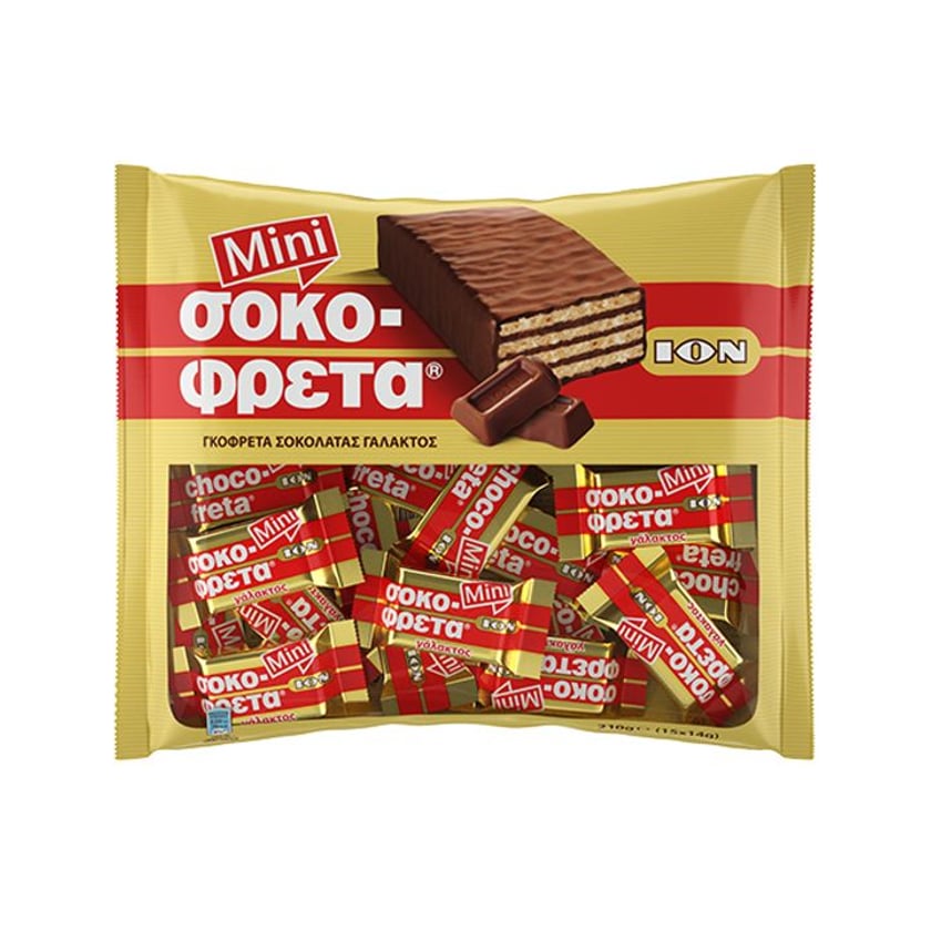Ίον Mini Σοκοφρετάκια Γάλακτος 210g