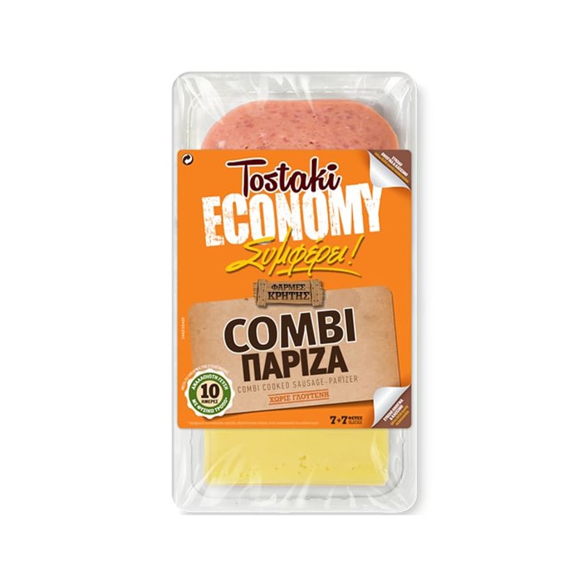 Tostaki Economy Combi Πάριζα σε Φέτες 280g