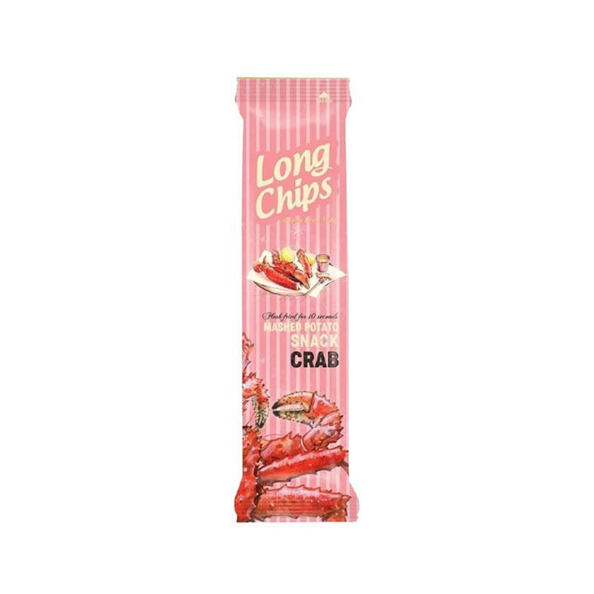 Long Chips Πατατάκια με Γεύση Καβούρι 75g