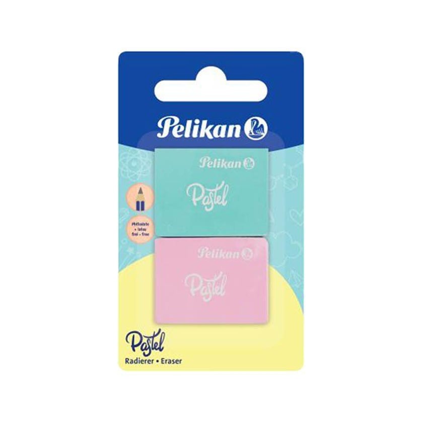 Pelikan Γομολάστιχα Pastel 2τεμ