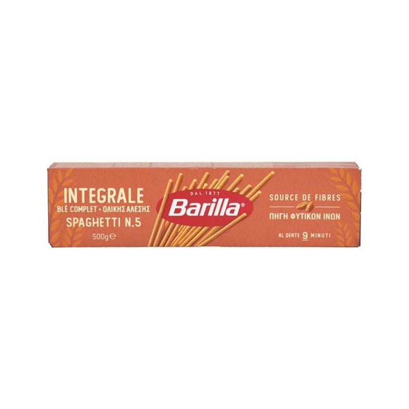 Barilla Σπαγγέτι Νο5 Ολικής Άλεσης 500g