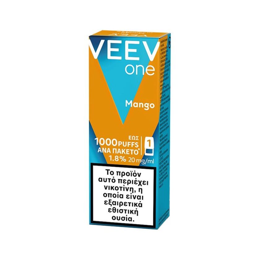 Veev One Pod Mango 1.8% Package