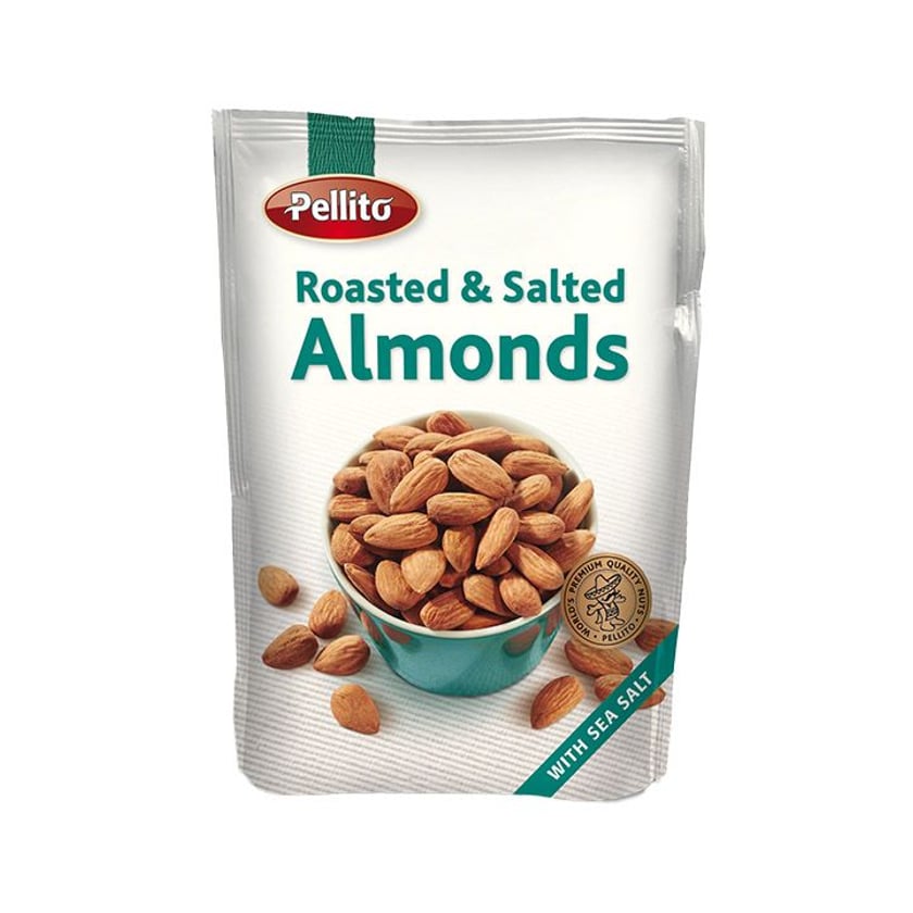 Pellito Αμύγδαλα Ψημένα Αλατισμένα 100g
