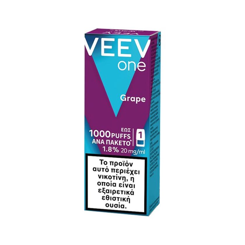 Veev One Pod Grape 1.8% Pack