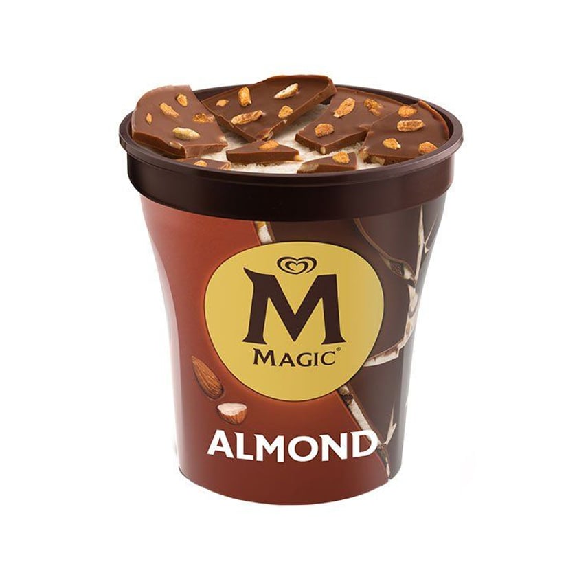 Magic Παγωτό Κύπελλο Almond 440ml