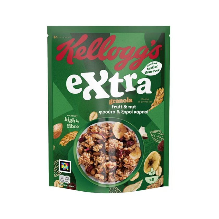 Kellogg`s Δημητριακά Crunchy Extra Fruit & Nuts 400g