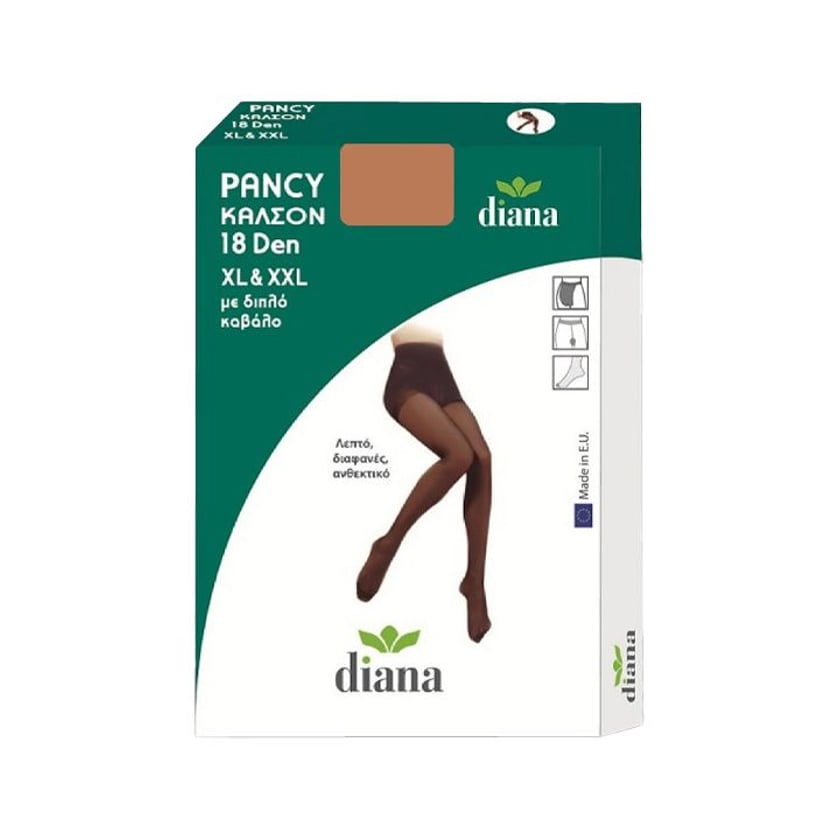 Diana Pancy Mousse Καλσόν XXLarge Καραμελέ 18Den 1τεμ