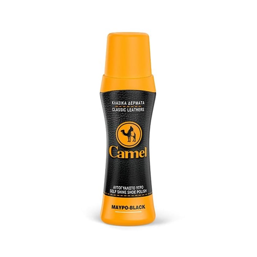 Camel Αυτογυαλιστικό Υγρό Βερνίκι Παπουτσιών Για Κλασικά Μαύρα Δέρματα