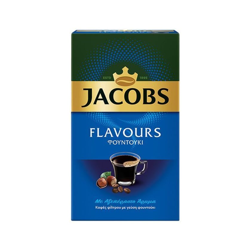 Jacobs Flavours Καφές Φίλτρου Φουντούκι 250g