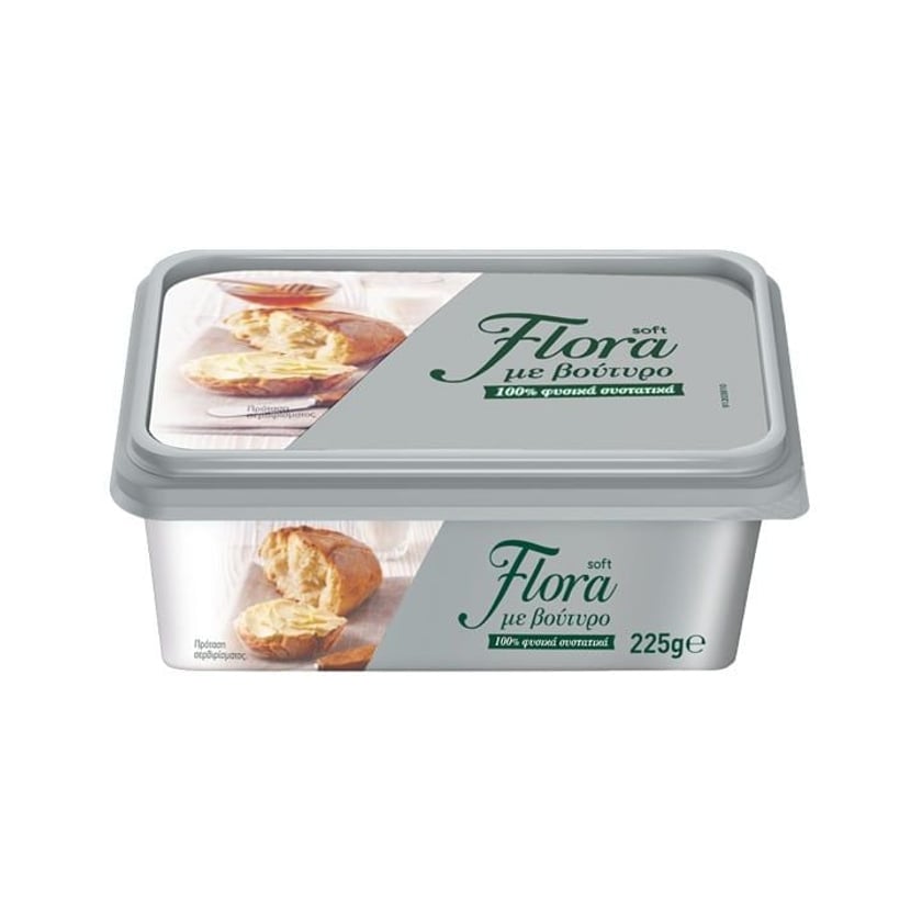 Flora Μαργαρίνη Soft με Βούτυρο 225g