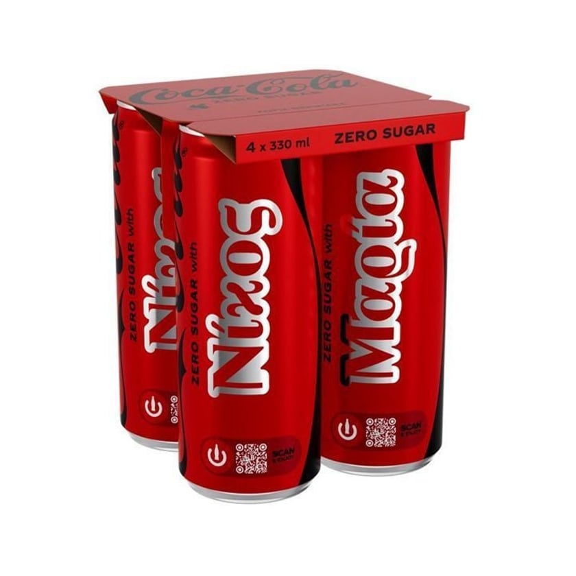 Coca-Cola Zero 4x330ml
